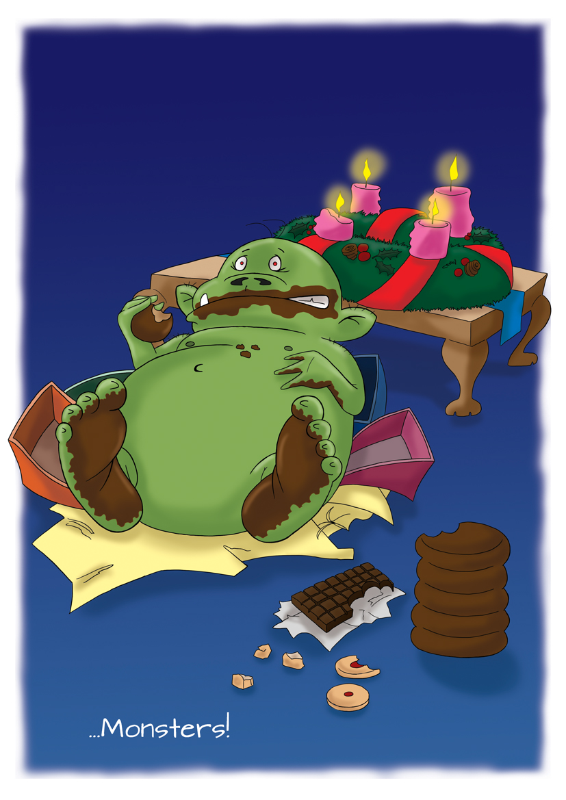 Weihnachtsmonster 4 100